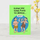 Carte Funny 73ème anniversaire (Fleur jaune)