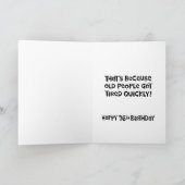 Carte Funny 76th Birthday Card (Intérieur)