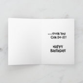 Carte Funny 77e anniversaire (Intérieur)