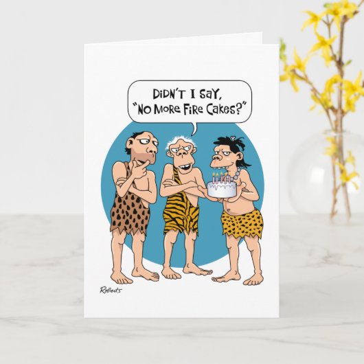 Carte Funny 77th Birthday Card (Fleur jaune)