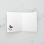 Carte Funny 80s Musique Retro Cassette Anniversaire (Intérieur)