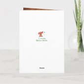 Carte Funny 81e anniversaire Howling Coyote (Dos)