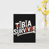 Carte Funny Anatomy Going Tibia Okay Broken Leg Gift For (Fleur jaune)