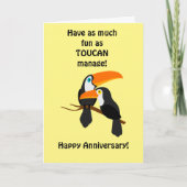 Carte Funny and cute anniversary  (Devant)