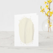 Carte Funny Animal Lazy Diy Costume Easy Halloween  (Fleur jaune)