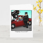 Carte Funny Anniversaire Card (Fleur jaune)