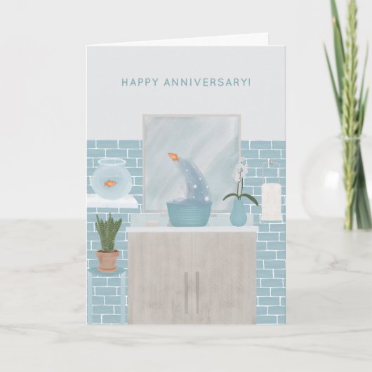 Carte Funny Anniversaire Card (Devant)