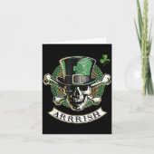 Carte Funny Arrish Irish Rate St Patricks Day Rate Men G (Devant)