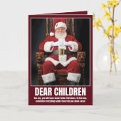 Carte Funny atheist (Fleur jaune)