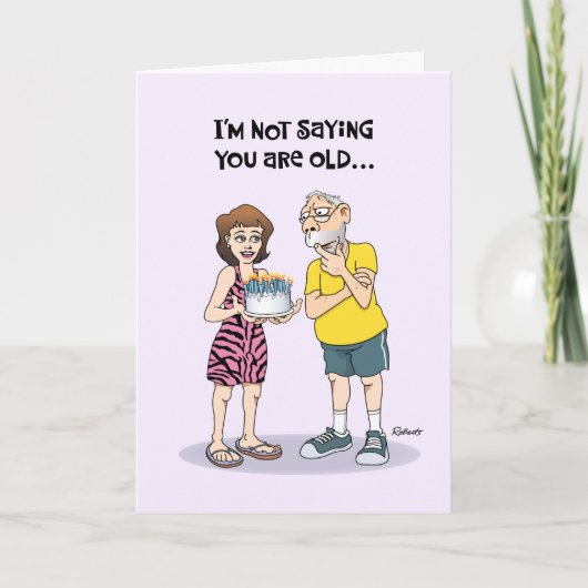 Carte Funny Baby Boomer Birthday Card (Devant)