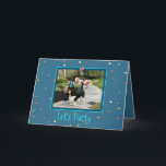 Carte Funny Bassets W/Cake & Balloons On Birthday Card<br><div class="desc">Funny Bassets W/Cake & Balloons On Birthday Card. Looking For Cake.</div>