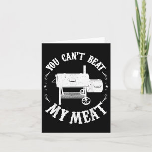 Carte Funny Bbq Pit Reverse Flow Accessoire de Fumeur Pa