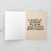 Carte Funny best friend Birthday Greeting Card (Intérieur)