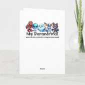 Carte Funny Bigfoot Pickleball Anniversaire (Dos)