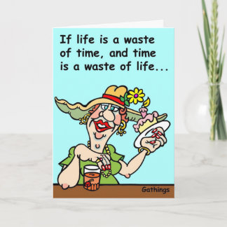 CARTE FUNNY BIRTHDAY