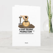 Carte Funny Birthday (Dos)