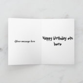 Carte Funny Birthday (Intérieur)