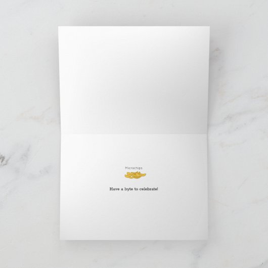 Carte Funny Birthday Card for Computer Programmer Geek (Intérieur)