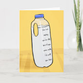 Carte Funny Birthday Card pour les amis - renifler d'abo (Devant)