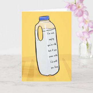 Carte Funny Birthday Card pour les amis - renifler d'abo