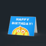 Carte Funny Birthday card pour les joueurs de tennis<br><div class="desc">Carte d'anniversaire amusante pour les joueurs de tennis. Belle boule de dessin animé. Carte de tennis personnalisée pour les joueurs de tennis. Imagewear est spécialisé dans les t-shirts de tennis originaux et les cadeaux de tennis drôles pour hommes, femmes et enfants. Découvrez une grande sélection de produits de tennis uniques...</div>