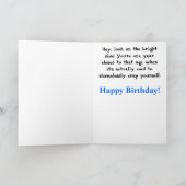 Carte Funny Birthday Cards (Intérieur)