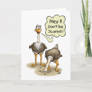 Carte Funny Birthday Cards: Don’t Be Scared 2