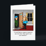 Carte Funny Birthday Greeting Card pour elle<br><div class="desc">Profitez de diffuser le rire avec cette carte de voeux hilarante pour l'humour d'anniversaire heureux de l'artiste Bill Abbott; envoyez quelques rires avec votre amour et des voeux pour un anniversaire heureux. Merveilleusement drôle et légèrement sarcastique personnages de dessin animé dans des situations et des décors hilarants, grand plaisir pour...</div>