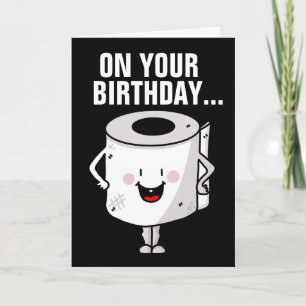 CARTE FUNNY BIRTHDAY POOP CARDS BON BOWEL MOUVEMENTS