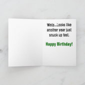 Carte Funny Birthday Wishes (Intérieur)