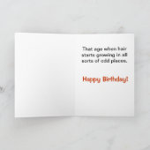Carte Funny Birthday Wishes (Intérieur)