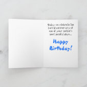 Carte Funny Birthday Wishes - Your Mom (Intérieur)
