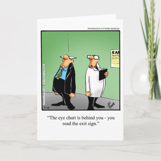 Carte Funny Blank Greeting Card Humour (Devant)