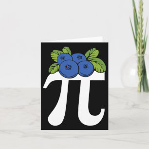 Carte Funny Blueberry Pi Day