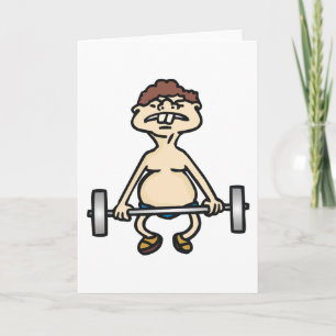 Carte Funny Bodybuilder