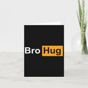 Carte Funny Bro Hug Bodybuilding Powerlifting Sport Gym
