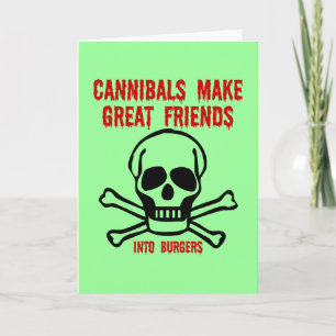 Carte Funny cannibals