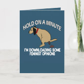 Carte Funny Card Je télécharge Celebrity Opinions (Devant)