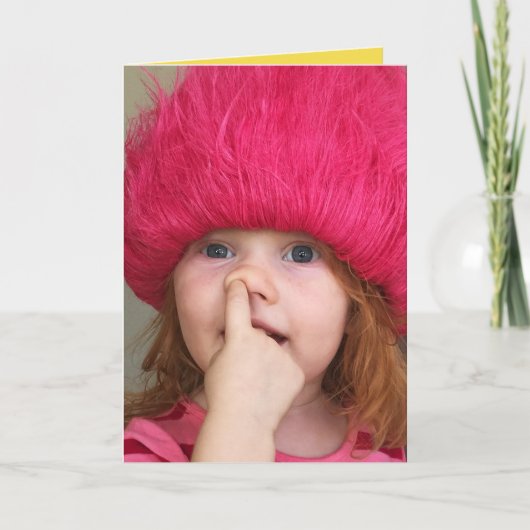 Carte Funny Card - Picked This One - Custom Message (Devant)