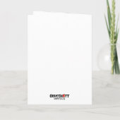 Carte Funny Cat Birthday Card (Dos)