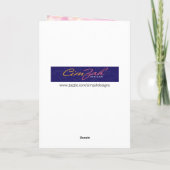 Carte Funny Cat Fait Des Cupcakes Pour Votre Anniversair (Dos)