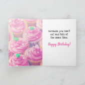 Carte Funny Cat Fait Des Cupcakes Pour Votre Anniversair (Intérieur)