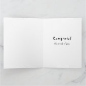 Carte Funny Catholic School Graduation (Intérieur)