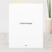 Carte Funny Chicken Purple Mother's Day Card (Dos)