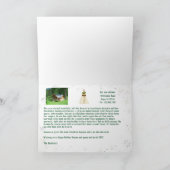 Carte Funny Chien ruff année Nous avons déplacé 4 Photos (Intérieur)