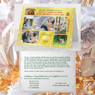 Carte Funny Chien ruff année Nous avons déplacé 6 Photos