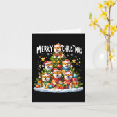 Carte Funny Chiens Shiba Inu Joyeux Noël Noël Noël Noël  (Fleur jaune)