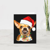 Carte Funny Chihuahua Christmas Shirt For Dog Lovers Wom (Devant)