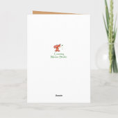 Carte Funny Chihuahua Dog à Customiser pour un anniversa (Dos)