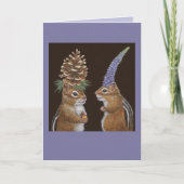Carte Funny chipmunk card (Devant)